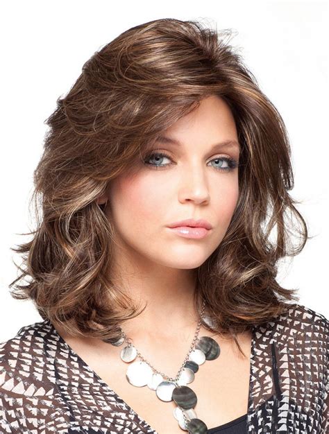 brown shoulder length wig|human hair shoulder length wigs.